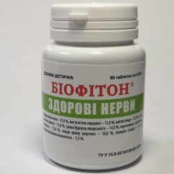 Біофітон "ЗДОРОВІ НЕРВИ" 60 таб