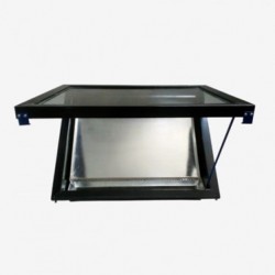 Каркас сонячної воскотопки у зборі на 1 рамку