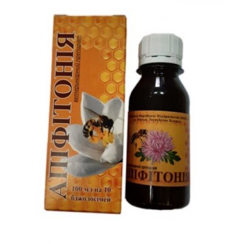 Апифитония, 100 мл на 10 пчелосемей, иммуностимулирующий препарат (аналог Экофитола)