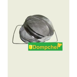 Двосекційний фільтр D-200 мм оцинкований опуклий