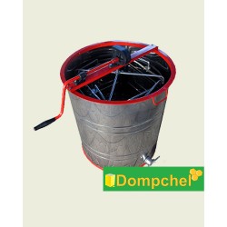 Медогонка з поворотом касет 4-х рамкова під «Рутівську» рамку